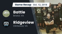 Recap: Battle  vs. Ridgeview  2018
