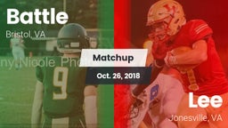 Matchup: Battle  vs. Lee  2018