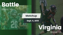 Matchup: Battle  vs. Virginia  2019