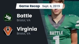 Recap: Battle  vs. Virginia  2019