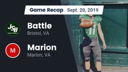 Recap: Battle  vs. Marion  2019
