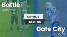 Matchup: Battle  vs. Gate City  2019