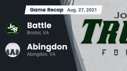 Recap: Battle  vs. Abingdon  2021