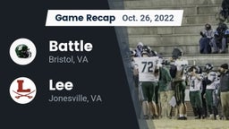 Recap: Battle  vs. Lee  2022