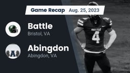 Recap: Battle  vs. Abingdon  2023