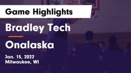 Bradley Tech  vs Onalaska  Game Highlights - Jan. 15, 2022