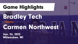 Bradley Tech  vs Carmen Northwest Game Highlights - Jan. 26, 2023