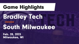 Bradley Tech  vs South Milwaukee  Game Highlights - Feb. 28, 2023