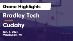 Bradley Tech  vs Cudahy  Game Highlights - Jan. 3, 2024