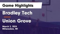 Bradley Tech  vs Union Grove  Game Highlights - March 2, 2024