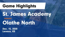 St. James Academy  vs Olathe North  Game Highlights - Dec. 15, 2020