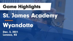 St. James Academy  vs Wyandotte  Game Highlights - Dec. 3, 2021