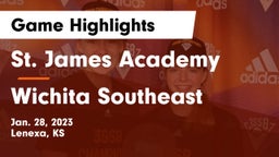 St. James Academy  vs Wichita Southeast  Game Highlights - Jan. 28, 2023