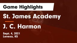 St. James Academy  vs J. C. Harmon  Game Highlights - Sept. 4, 2021