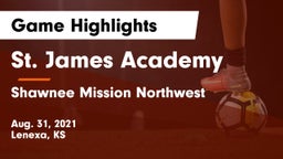 St. James Academy  vs Shawnee Mission Northwest  Game Highlights - Aug. 31, 2021