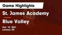 St. James Academy  vs Blue Valley  Game Highlights - Oct. 19, 2021