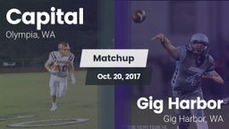 Matchup: Capital  vs. Gig Harbor  2017
