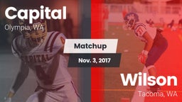 Matchup: Capital  vs. Wilson  2017