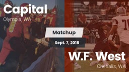 Matchup: Capital  vs. W.F. West  2018