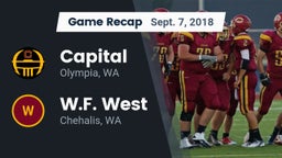 Recap: Capital  vs. W.F. West  2018