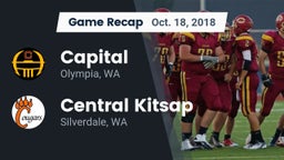 Recap: Capital  vs. Central Kitsap  2018
