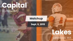 Matchup: Capital  vs. Lakes  2019