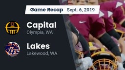 Recap: Capital  vs. Lakes  2019