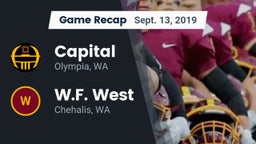 Recap: Capital  vs. W.F. West  2019