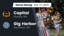 Recap: Capital  vs. Gig Harbor  2019
