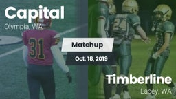 Matchup: Capital  vs. Timberline  2019