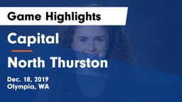 Capital  vs North Thurston  Game Highlights - Dec. 18, 2019