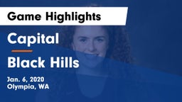 Capital  vs Black Hills  Game Highlights - Jan. 6, 2020