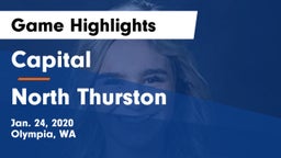 Capital  vs North Thurston  Game Highlights - Jan. 24, 2020