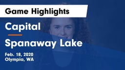 Capital  vs Spanaway Lake  Game Highlights - Feb. 18, 2020