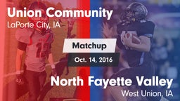 Matchup: Union Community vs. North Fayette Valley 2016