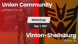 Matchup: Union Community vs. Vinton-Shellsburg  2017
