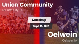 Matchup: Union Community vs. Oelwein  2017