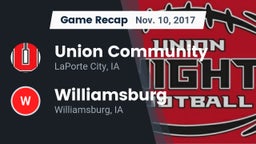 Recap: Union Community  vs. Williamsburg  2017