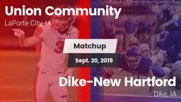 Matchup: Union Community vs. ****-New Hartford  2019