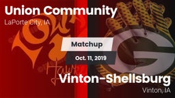 Matchup: Union Community vs. Vinton-Shellsburg  2019