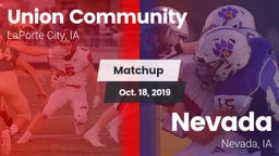 Matchup: Union Community vs. Nevada  2019