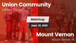Matchup: Union Community vs. Mount Vernon  2020