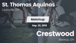 Matchup: St. Thomas Aquinas vs. Crestwood  2016