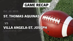 Recap: St. Thomas Aquinas  vs. Villa Angela-St. Joseph  2015