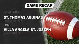 Recap: St. Thomas Aquinas  vs. Villa Angela-St. Joseph  2016