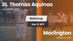 Matchup: St. Thomas Aquinas vs. Marlington  2017