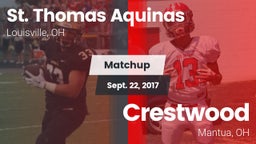 Matchup: St. Thomas Aquinas vs. Crestwood  2017