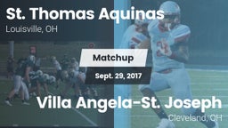 Matchup: St. Thomas Aquinas vs. Villa Angela-St. Joseph  2017
