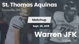 Matchup: St. Thomas Aquinas vs. Warren JFK 2018