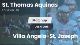 Matchup: St. Thomas Aquinas vs. Villa Angela-St. Joseph  2018